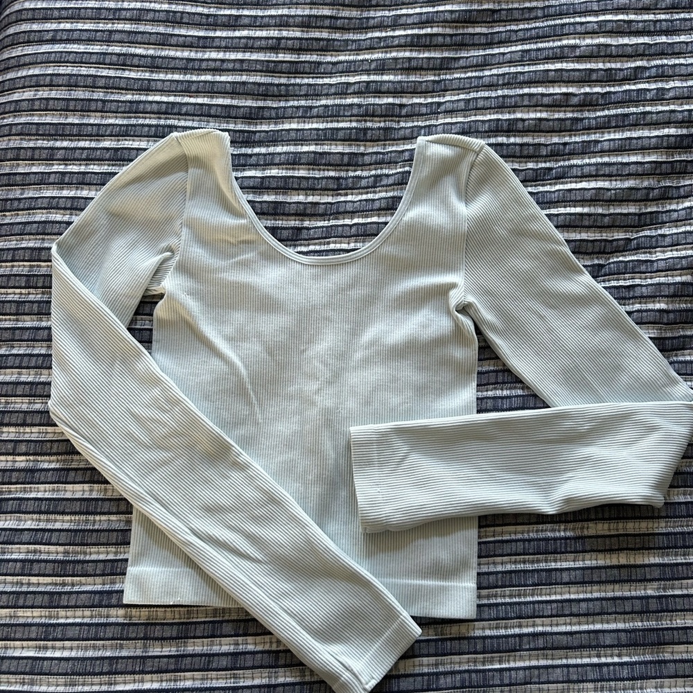 NWOT Wild Fable Women's Ribbed Long Sleeve Top